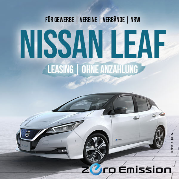 Nissan Leaf günstig leasen