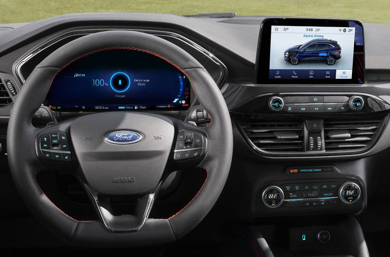 Ford Kuga Cockpit Steuerung